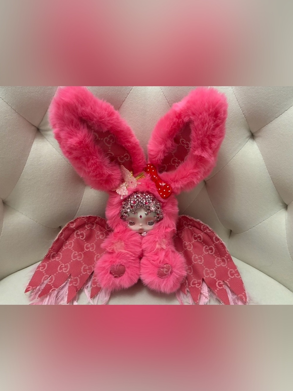 Gorgeous Custom Skullpanda - New, high-quality custom doll